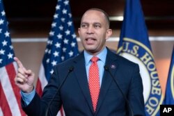 Temsilciler Meclisi'nde Demokratların lideri olan Hakeem Jeffries